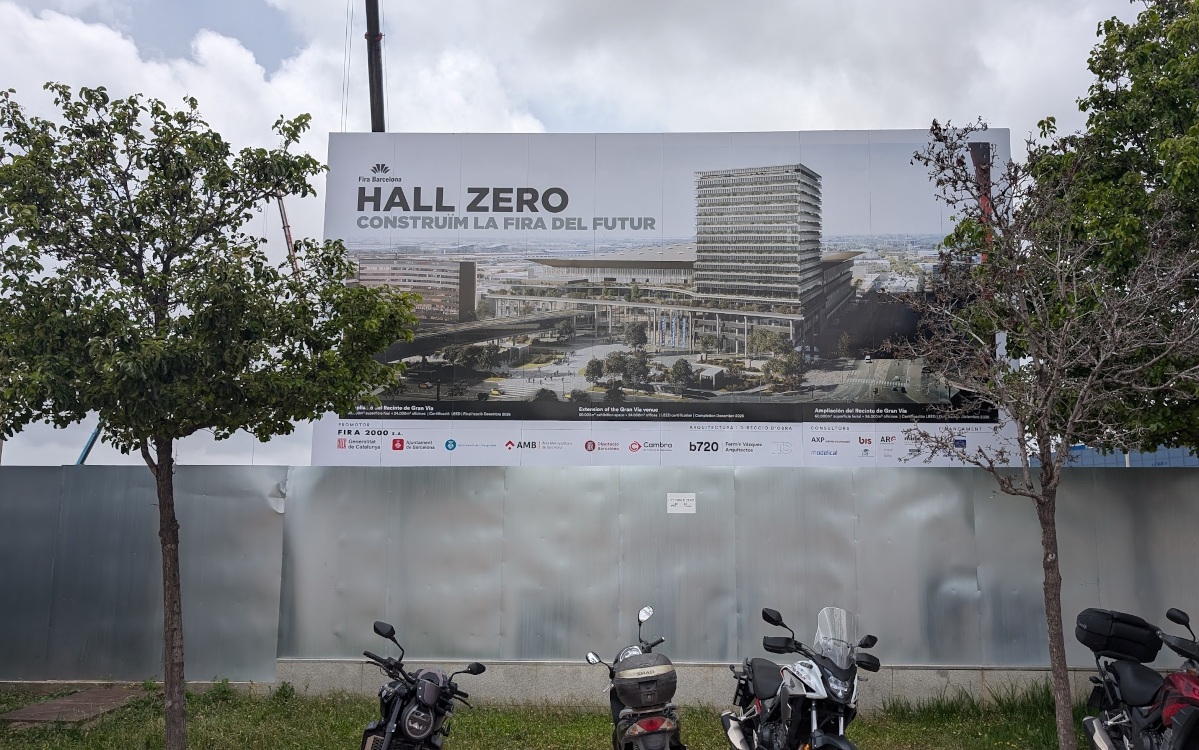 Hier entsteht die neue Hall Zero in Barcelona. (Foto: invidis)