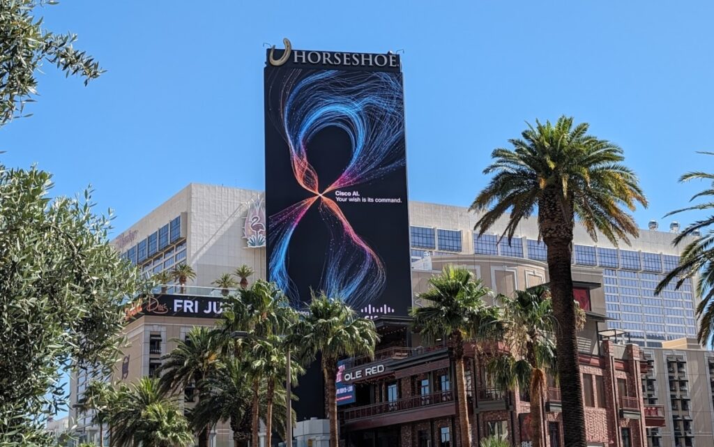 Cisco Infinity Kampagne in Las Vegas (Foto: invidis)