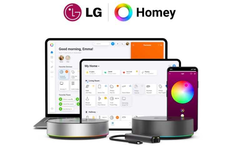 LG übernimmt Mehrheit an IoT-Plattform Homey. (Foto: Homey)