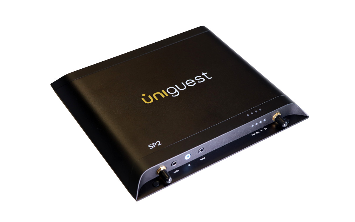 Eines der Produkte, die aus der Kooperation mit Brightsign hervorgegangen sind: der Uniguest SP2 Mediaplayer (Foto: Uniguest)