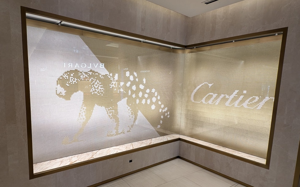 Cartier Flip-Dot Display in Tokyo (Foto: invidis)