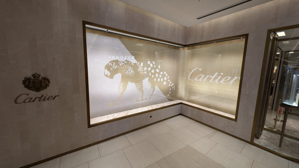 Cartier Flip-Dot Display in Tokyo (Foto: invidis)