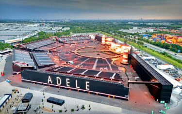 Hinter der Riesen-LED der Adele Arena steckt Event-Dienstleister Solotech, der dafür eine Rekord-Bestellung aufgab. (Foto: Messe München)