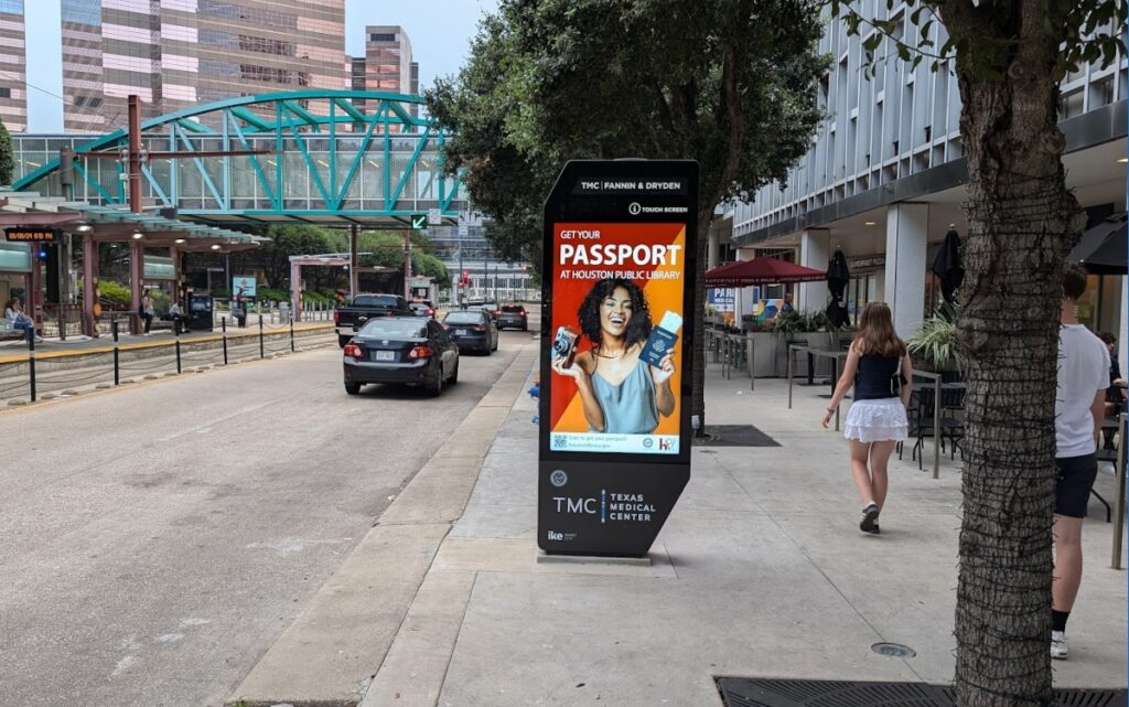 Ike Smart-City-Kiosk in Houston (Foto: invidis)