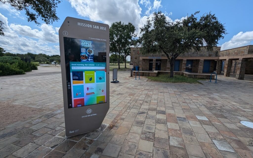 IKE Smart City Kiosk in San Antonio (Foto: invidis)