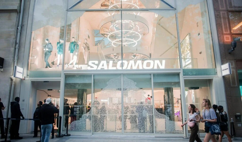 Der Salomon Flagshipstore öffnete zu Olympia auf den Champs Elysées. (Foto: First Impression)