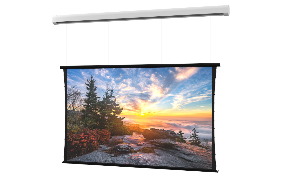 Da-Lite Myriad -Elektrische Leinwand mit Sightline (Foto: Da-Lite)