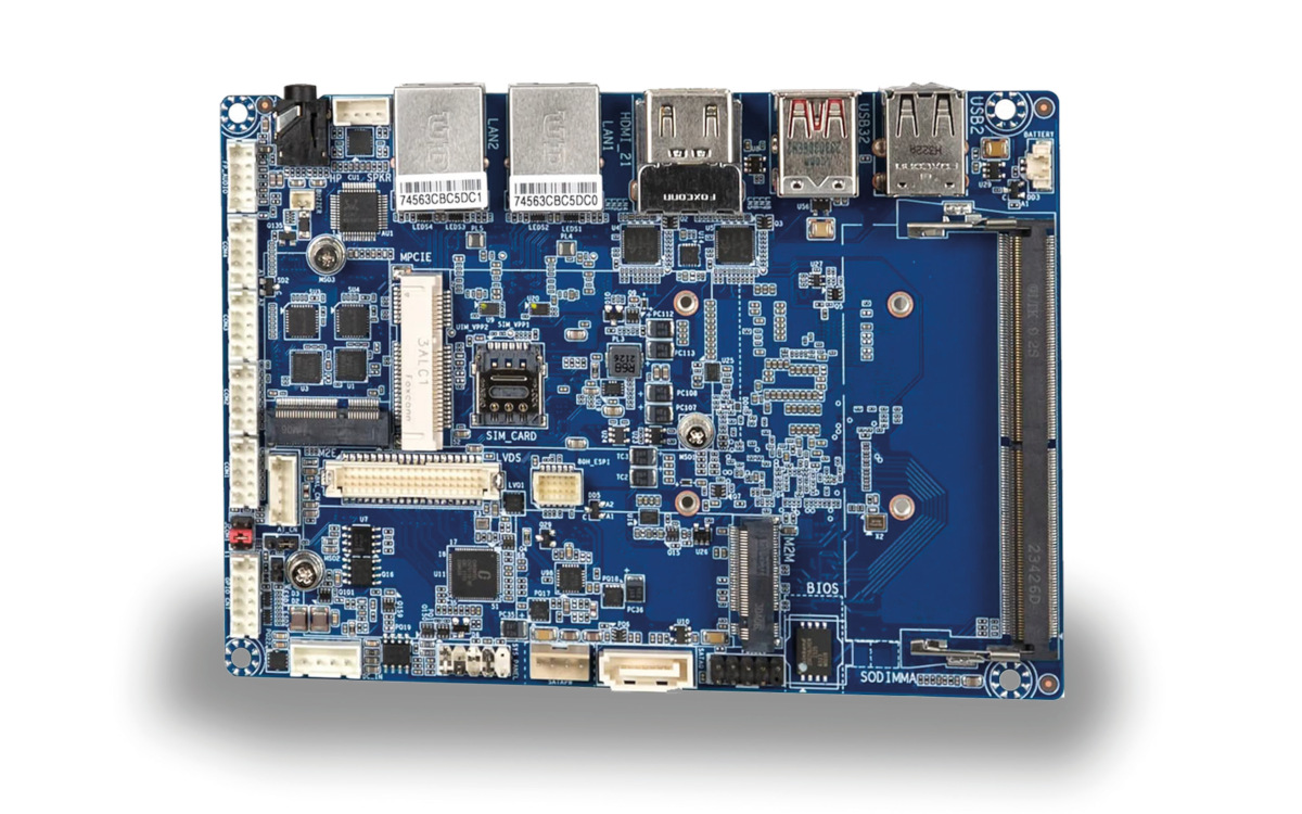 Für Embedded-PC-Systeme: Das neue Mainboard QBIP-N97A von ICP Deutschland. (Foto: ICP Deutschland)