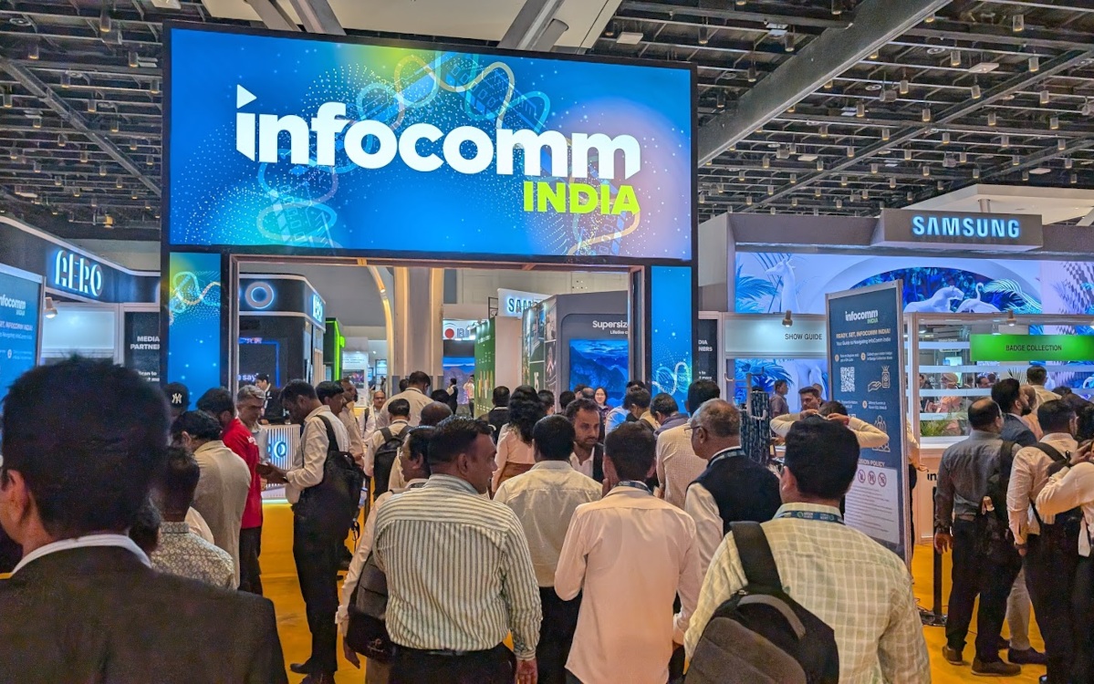 Infocomm India 2024 - eine neue Rekordmesse (Foto: invidis)