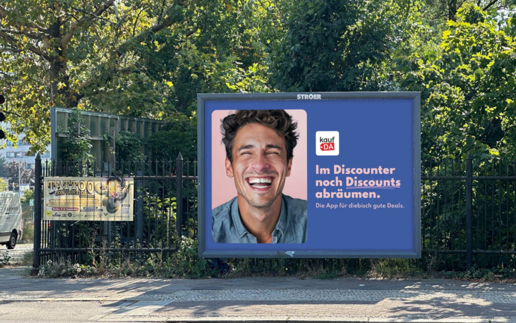 Plakat der Kaufda-Kampagne (Foto: bonial)