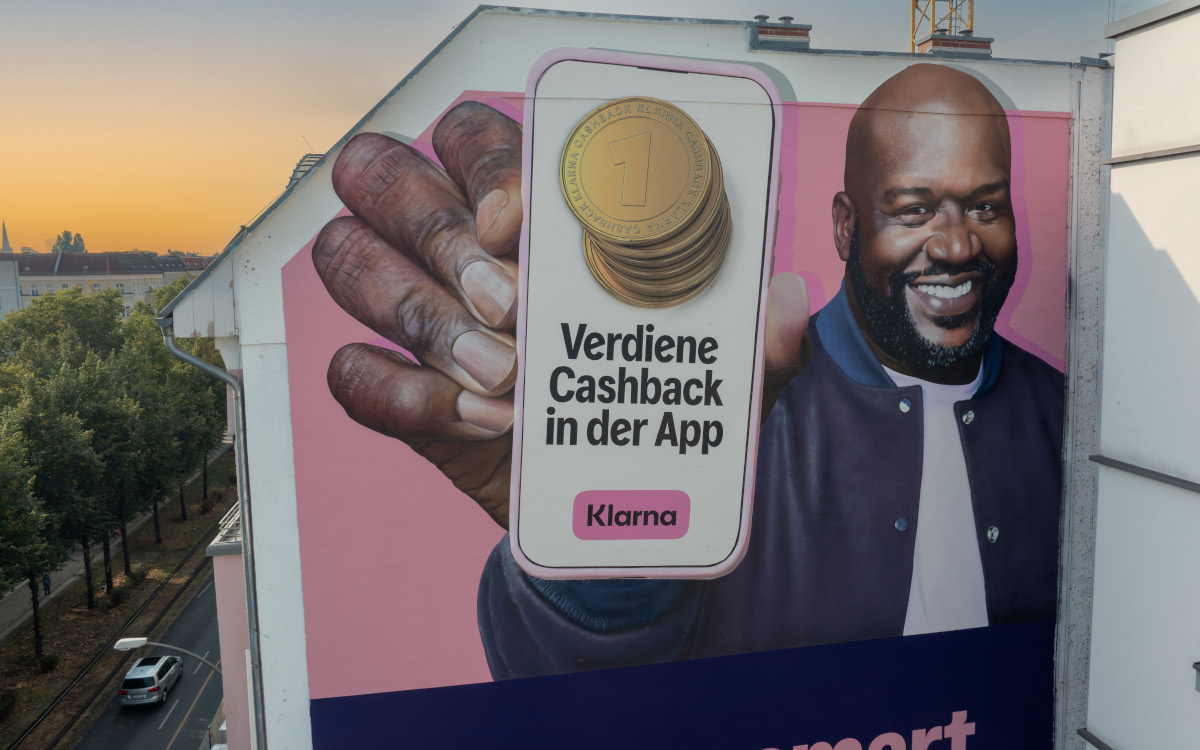 Klarna-Kampagne mit Shaquille O'Neal (Foto: Klarna)