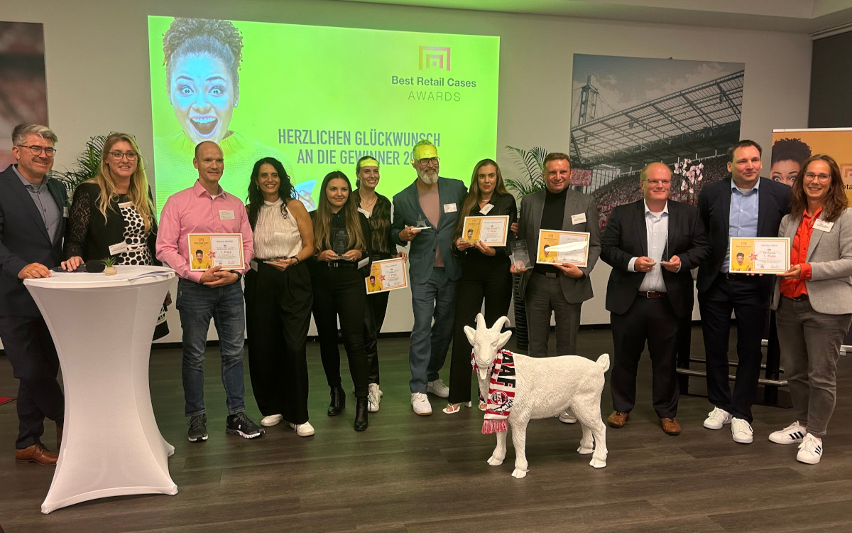 Die Gewinner des Best Retail Cases Awards 2024 (Foto: Best Retail Cases Award)