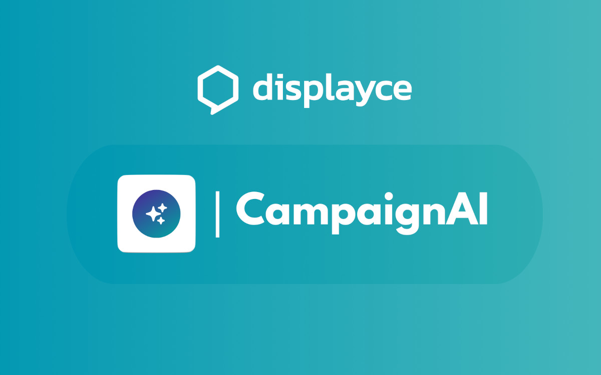 Mit CampaignAI führt Displayce ein neues KI-Tool für seine Plattform ein. (Foto: Displayce)