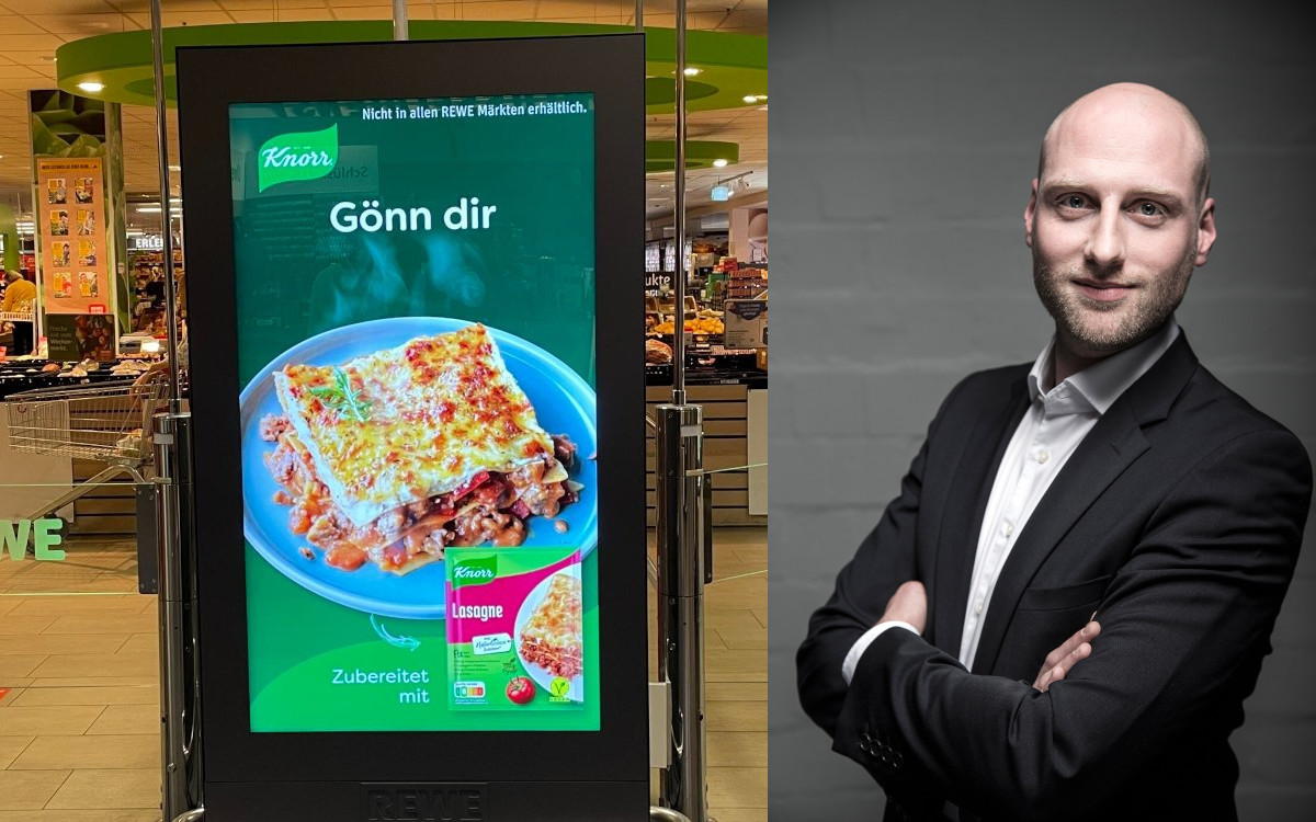 "Alle Retailer, die eine substantielle Anzahl physischer Flächen haben und relevantes Besucheraufkommen generieren, haben entweder schon entsprechende Netze oder planen diese gerade." - Daniel Siegmund, Managing Director der One Tech Group (Fotos; REWE Group; One Tech Group)