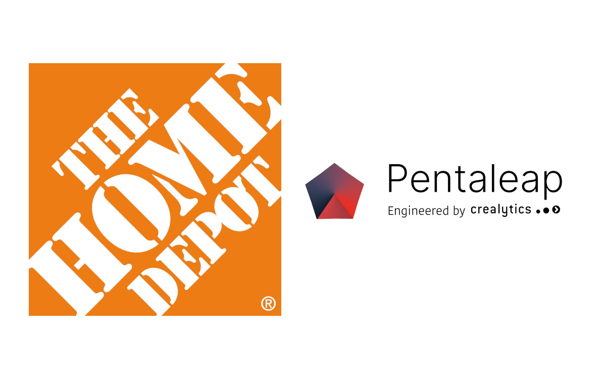 The Home Depot nutzt nun die Dienste von Pentaleap (Logos: The Home Depot/Pentaleap)