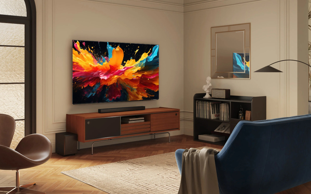 Neue OLED-TVs für den europäischen Markt: die Hisense A85N-Serie (Foto: Hisense)