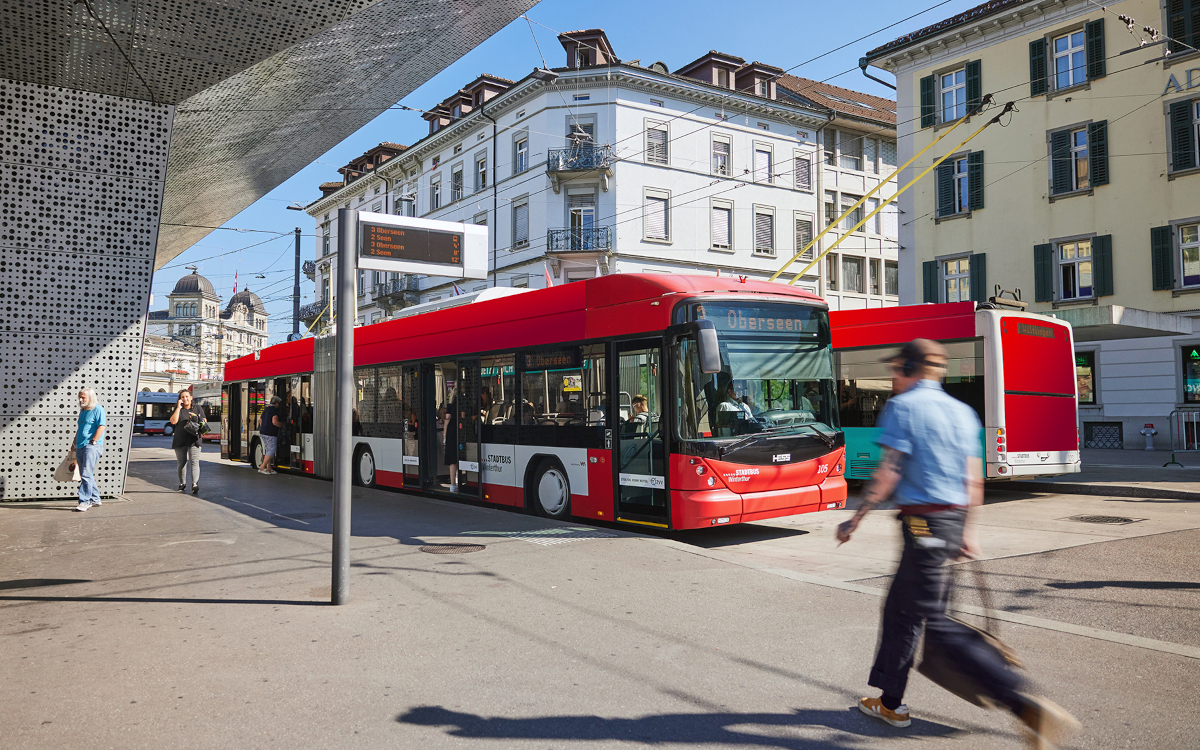 Der ZVV-Werbevertrag umfasst rund 500 Fahrzeuge in und um Zürich. (Foto: APG|SGA)