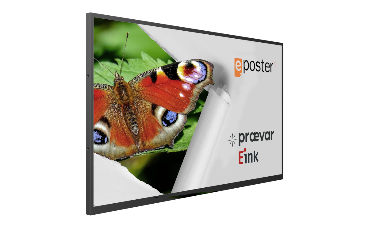 Praevar launcht eine erste E-Paper-Displayserie. (Foto: Praevar)