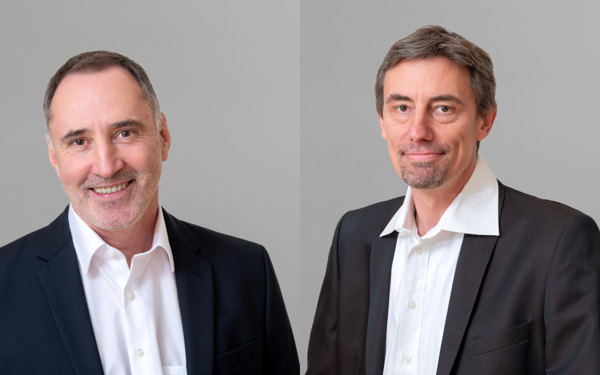 Die Gründer von Easescreen (von links): CEO Gerhard Pichler und CTO Peter Feldbaumer (Foto: easescreen)