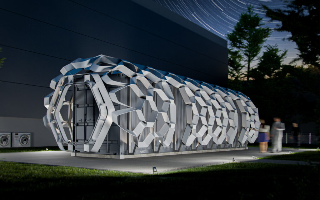 Das Flexhab-Habitat ermöglicht realistische Trainingsmissionen für Astronauten. (Foto: SAGA Space Architects)