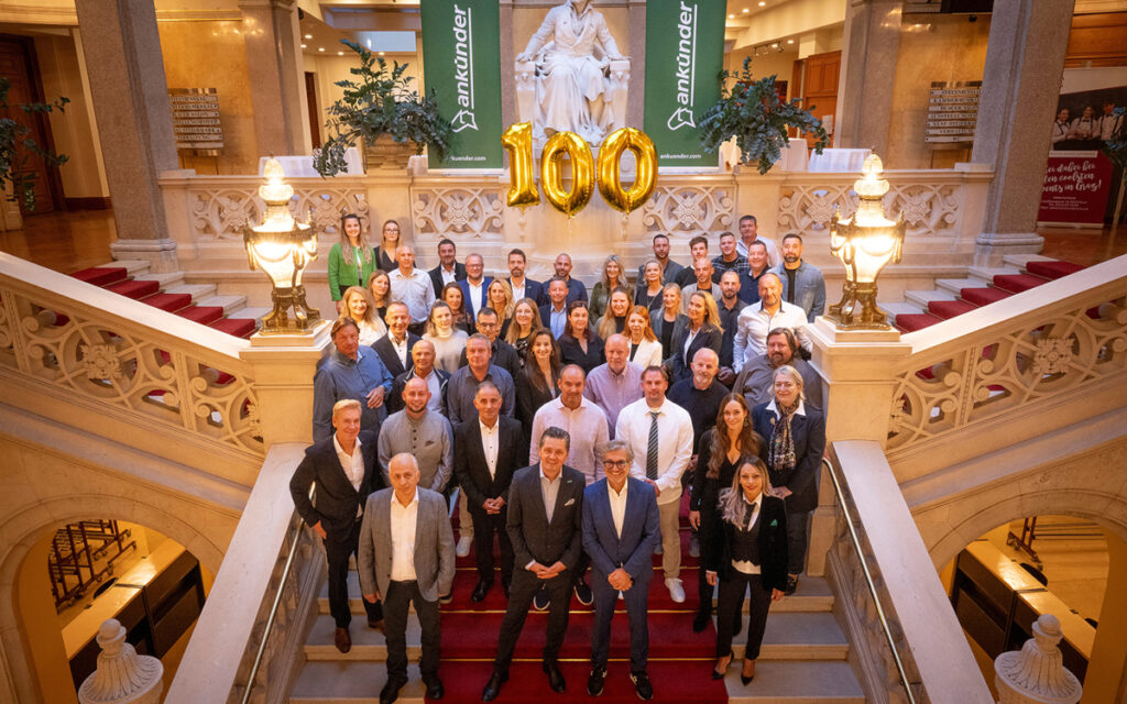 Das gesamte Ankünder-Team feierte mit. (Foto: Christian Jungwirth)