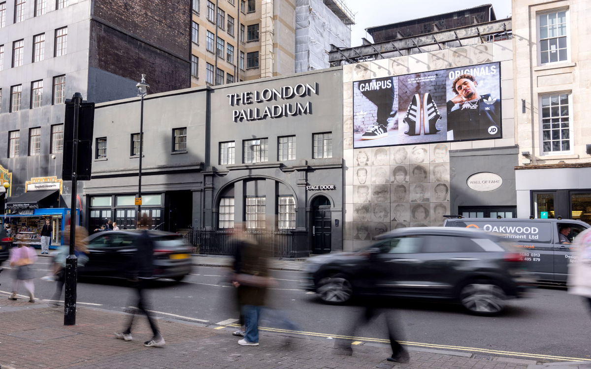 Weniger als 10 Gehminuten vom Piccadilly Circus entfernt: "The Screen on Carnaby" ist die neue Premium-DooH-Fläche von Ocean Outdoor. (Foto: Ocean Outdoor)