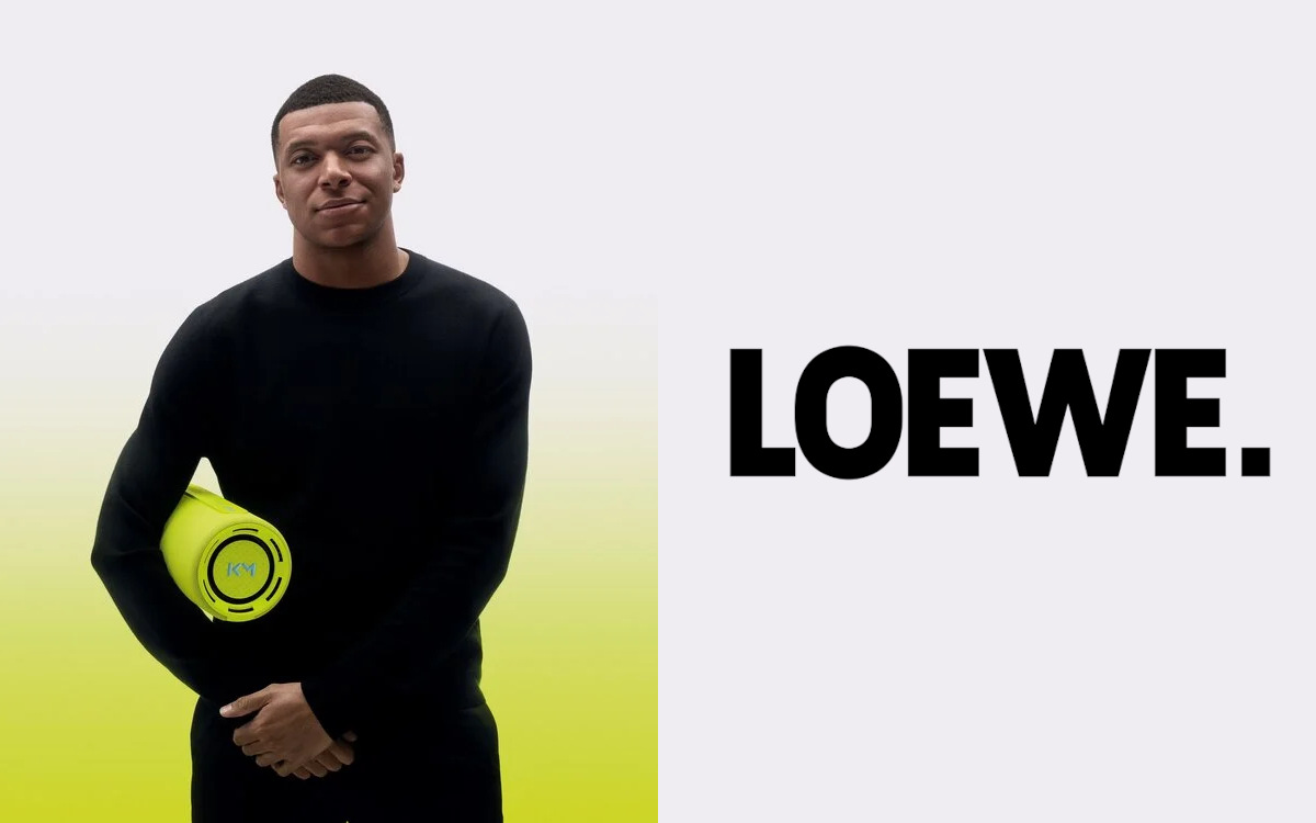 Mit Kilian Mbappé hatte Loewe bereits den Bluetooth-Speakers "Loewe We Hear Pro" entwickelt. (Foto: Loewe)