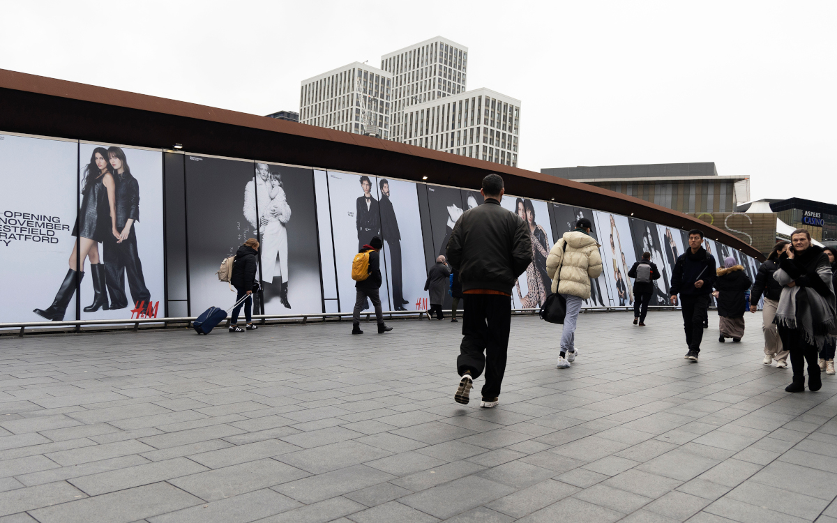 H&M-Plakatierung in London (Foto: the7stars)