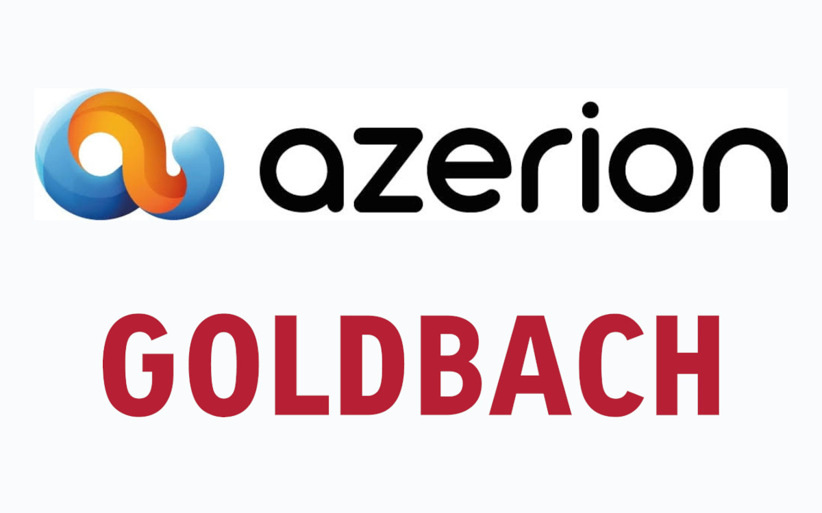 Azerion übernimmt Goldbach Austria (Logos: Azerion/Goldbach)