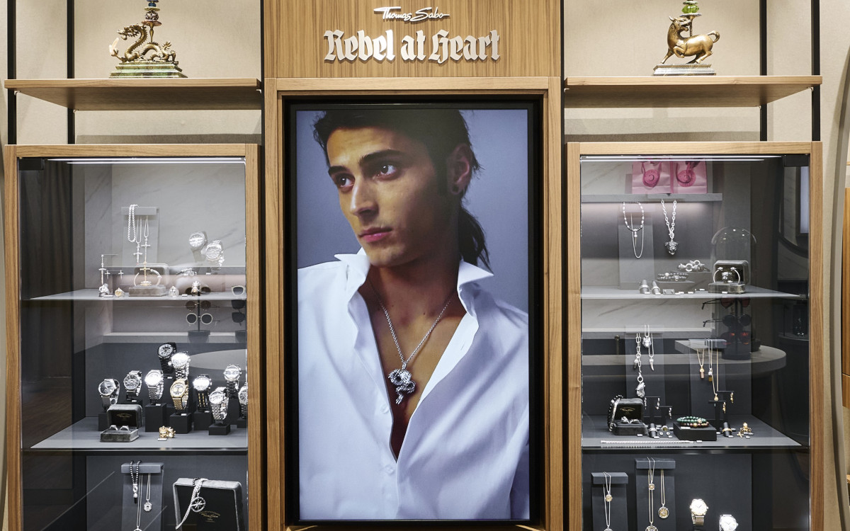 Mithilfe von Zetadisplay will Thomas Sabo weltweit seine Stores digitalisieren. (Foto: THOMAS SABO)