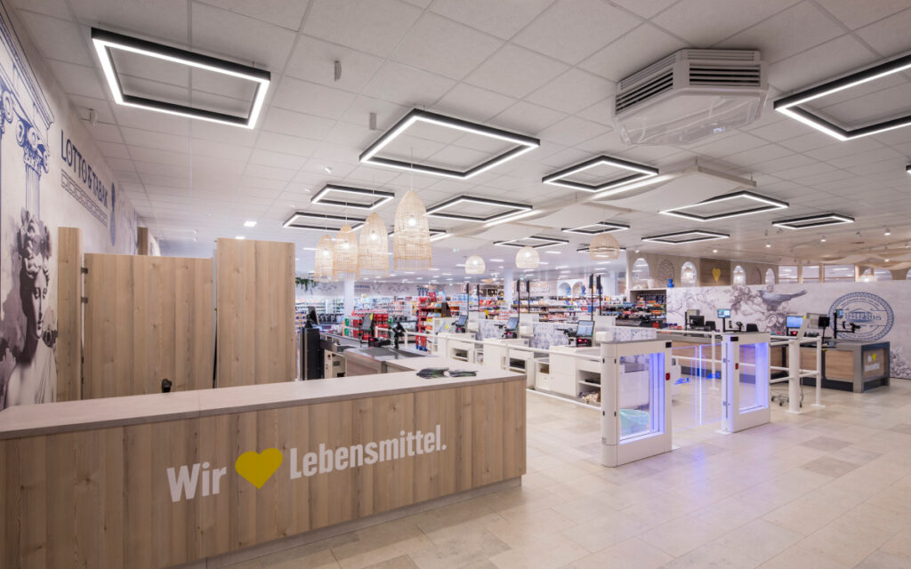 Edeka Pessios in Nastätten (Foto: Wanzl GmbH & Co. KGaA)