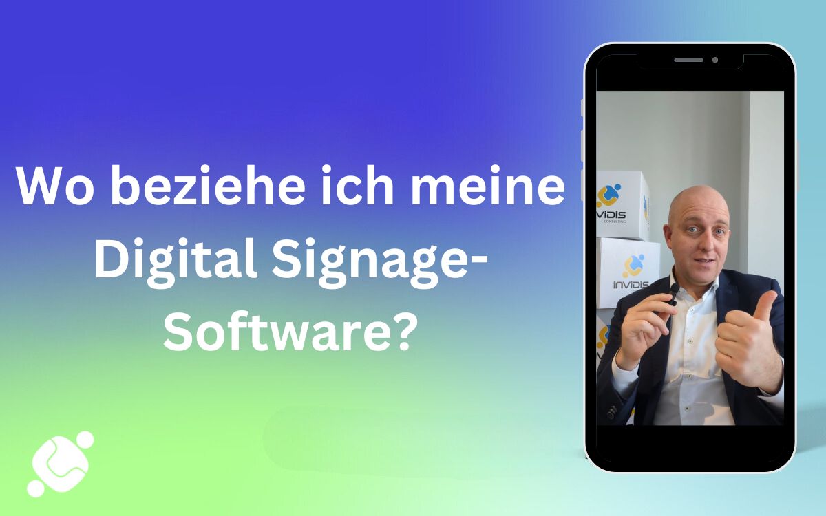 In unserer neuen Videoserie erklären wir das Wichtigste zu Digital Signage-Software. (Foto: invidis)