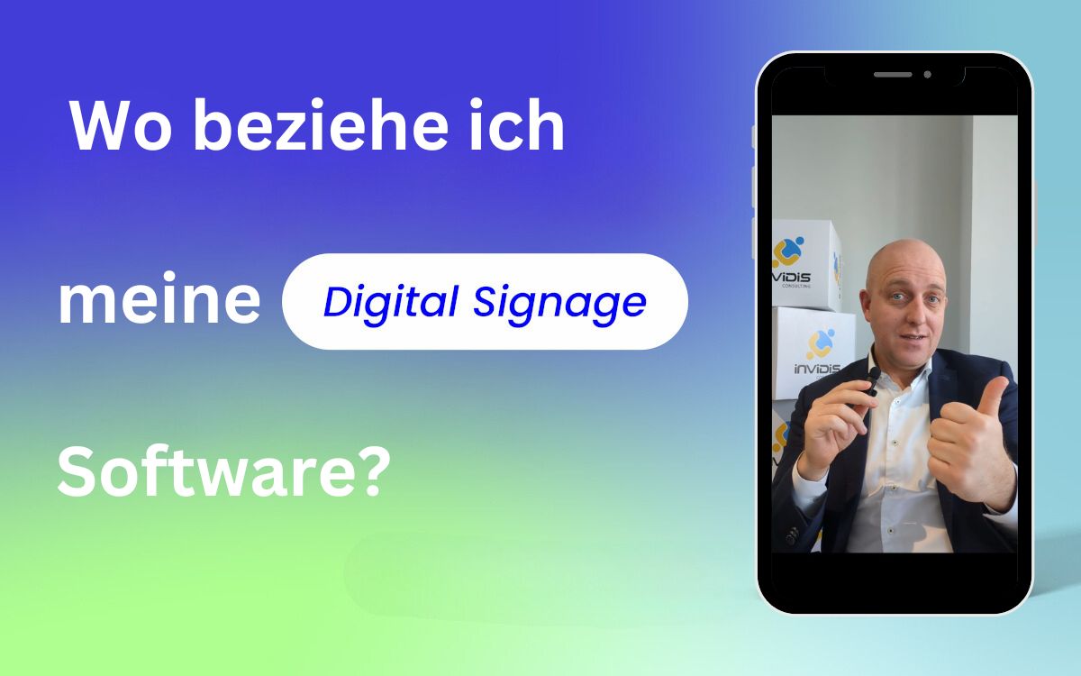 In unserer neuen Videoserie erklären wir das Wichtigste zu Digital Signage-Software. (Foto: invidis)