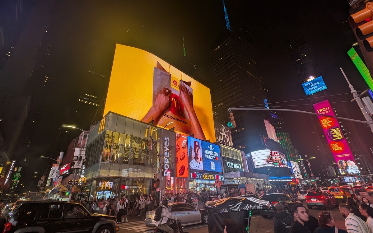 LED am Times Square in New York City (Foto: invidis)