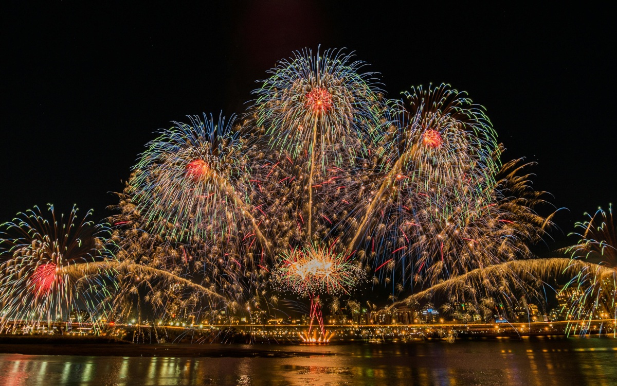 Feuerwerk in Taipei / Taiwan (Foto: WW/Pexels)