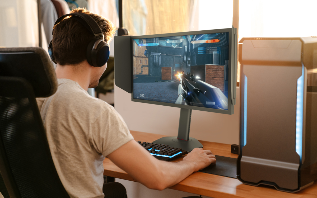 Neu bei BenQ: der E-Sports-Monitor Zowie XL2546X+ (Foto: BenQ)