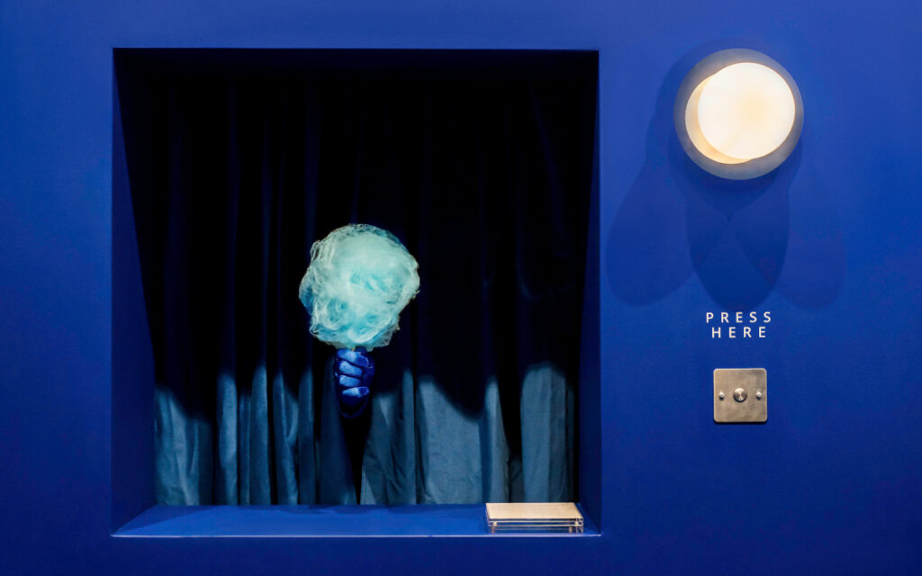 Blaue Zuckerwatte zum Schluss (Foto: IKEA)