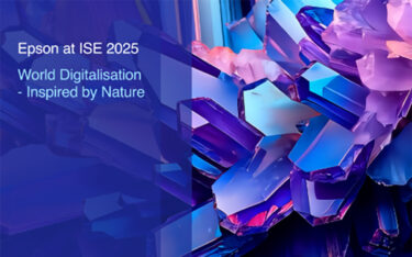 "World Digitalisation - inspired by Nature" - mit diesem Motto kommt Epson auf die ISE 2025. (Grafik: Epson)