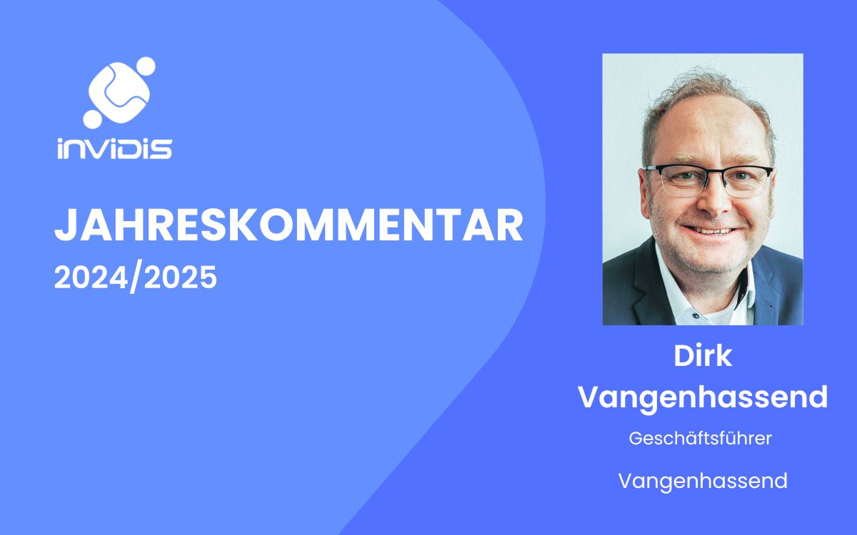 Dirk Vangenhassend, Inhaber und Geschäftsführer von Vangenhassend, im invidis Jahreskommentar 2024/2025 (Foto: Vangenhassend GmbH)