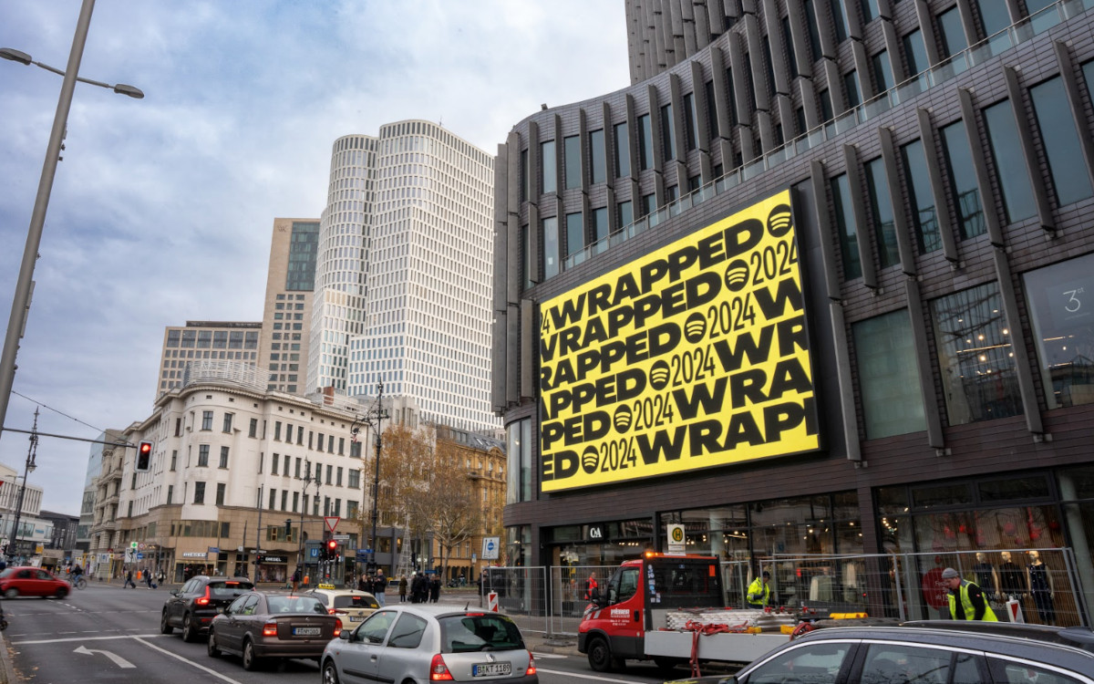 Wrapped 2024 Spotify blickt mit DooH züruck invidis