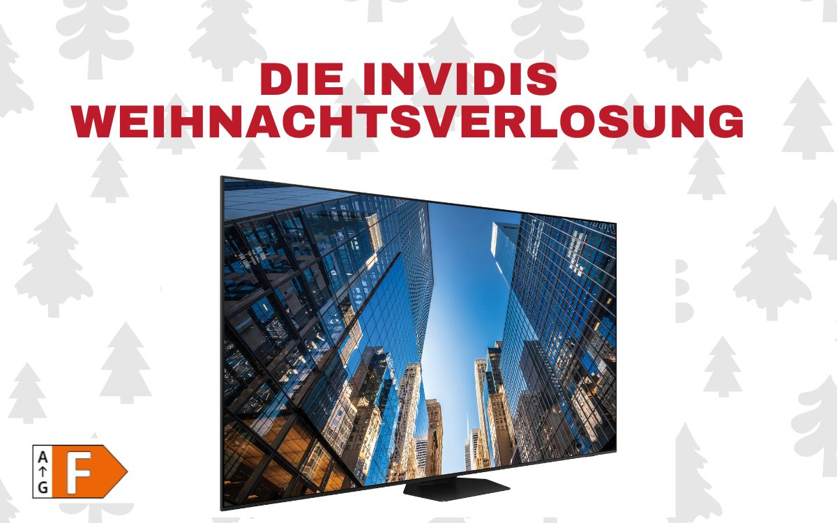 invidis verlost ein Samsung QE98C 98-Zoll-Display. (Bild: Samsung/invidis)