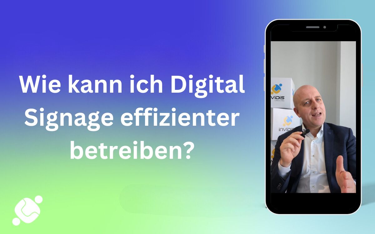 In unserer neuen Videoserie erklären wir das Wichtigste zu Digital Signage-Software. (Foto: invidis)