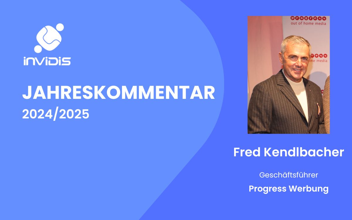 Fred Kendlbacher, Geschäftsführer von Progress Werbung, im invidis Jahreskommentar 2024/2025 (Foto: Progress Werbung)