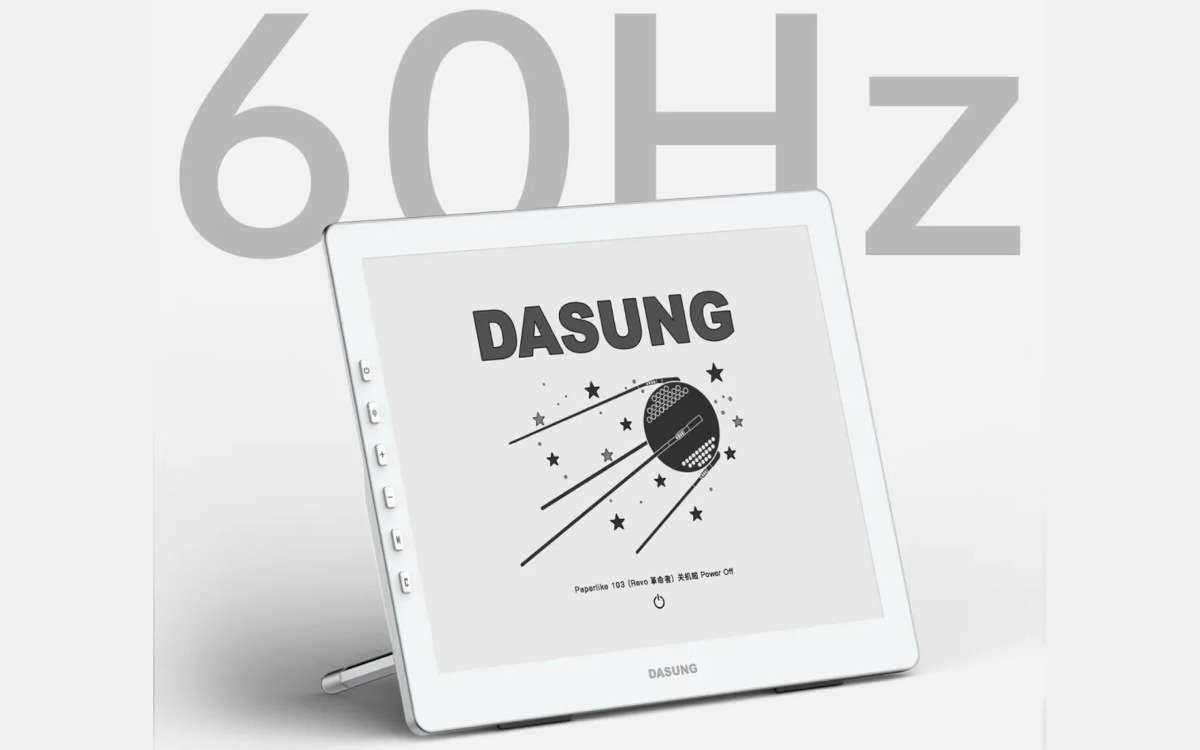 Dasung verbaut das erste E-Paper-Display mit 60 Hertz Bildwiederholrate. (Foto: Dasung)