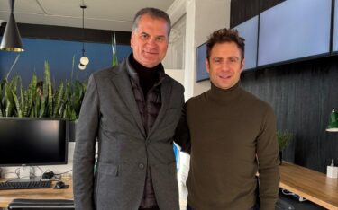 Trison CEO Alberto Caceres und Zero-in CEO Mitch Goss (Foto: Trison)