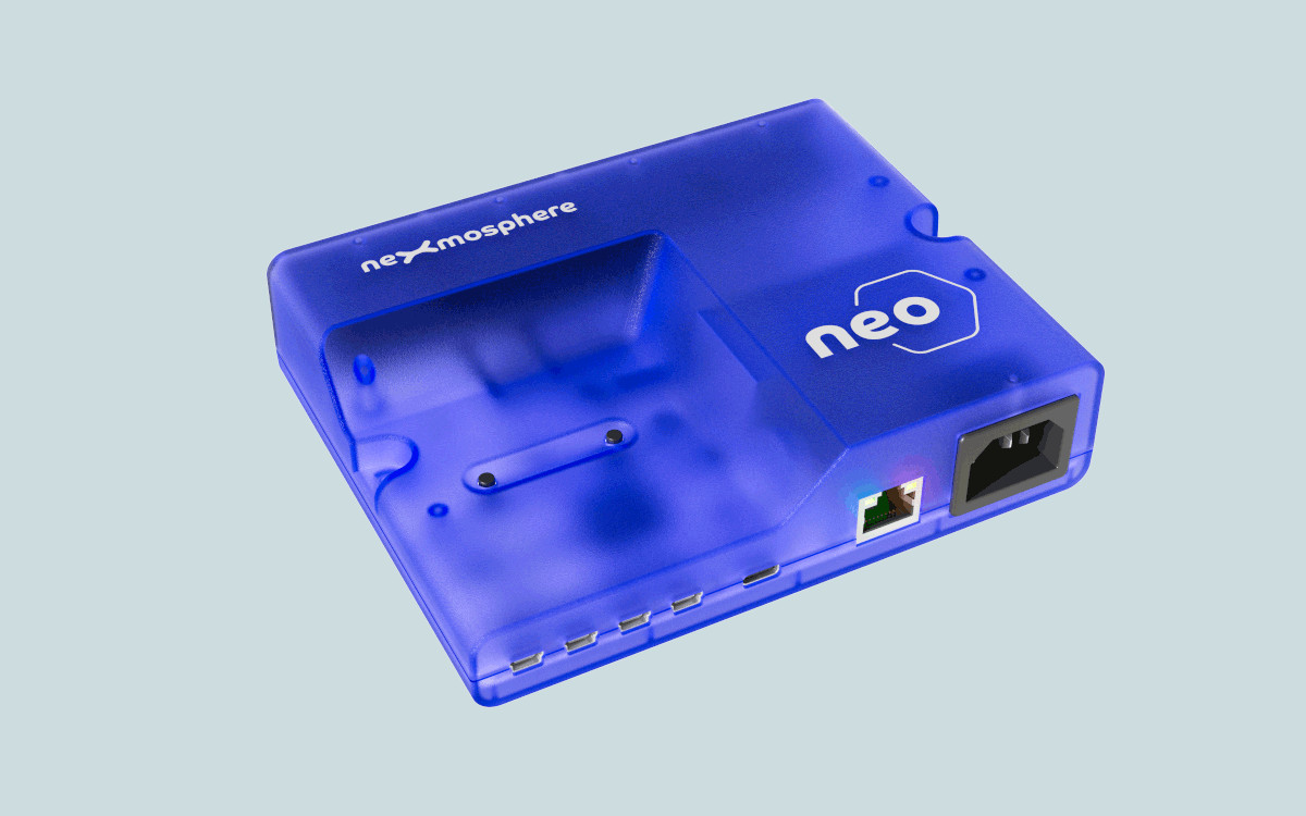 Auf der ISE zeigt Nexmosphere zum ersten Mal das Power Management Device Neo. (Foto: Nexmosphere)