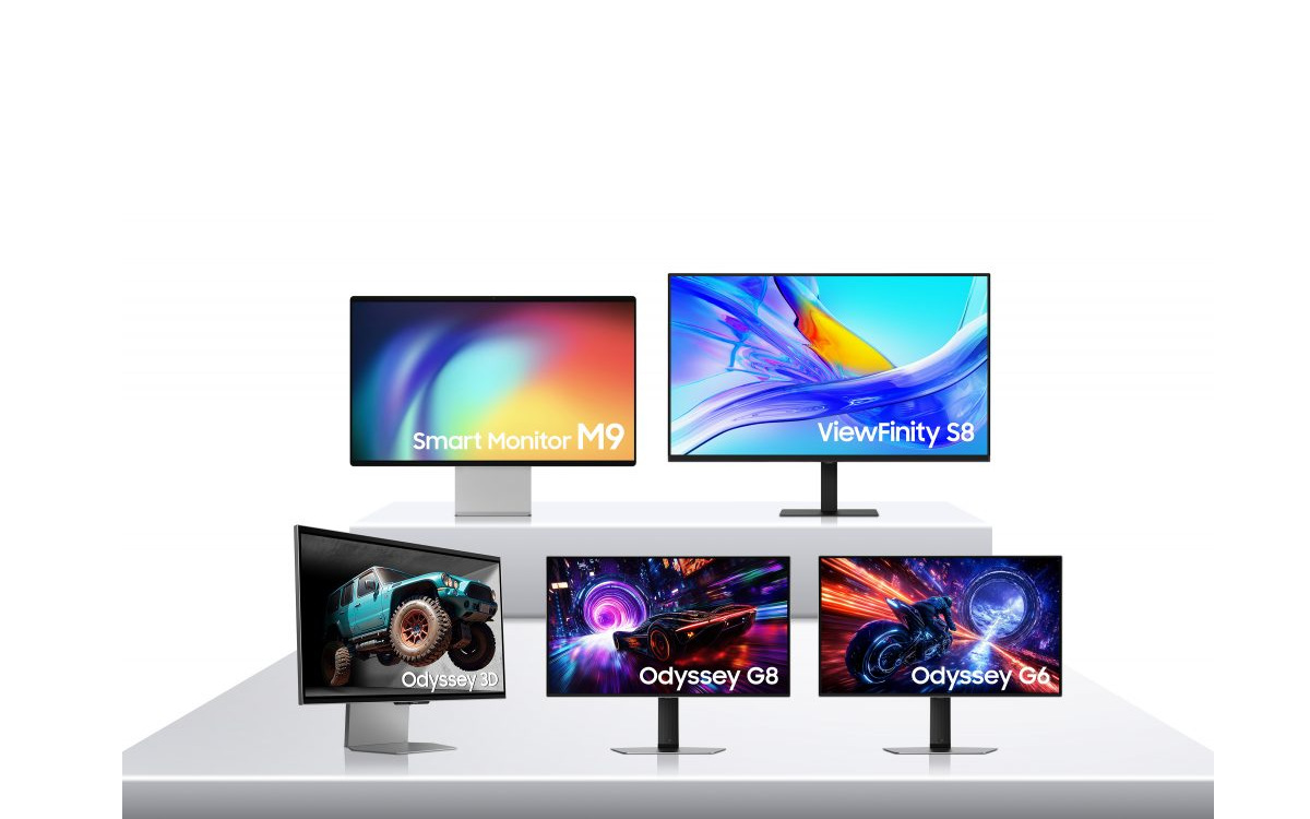 Samsung stellt seinen ersten Smart Monitor vor und ergänzt die Odyssey- und Viewfinity-Reihen. (Foto: Samsung)