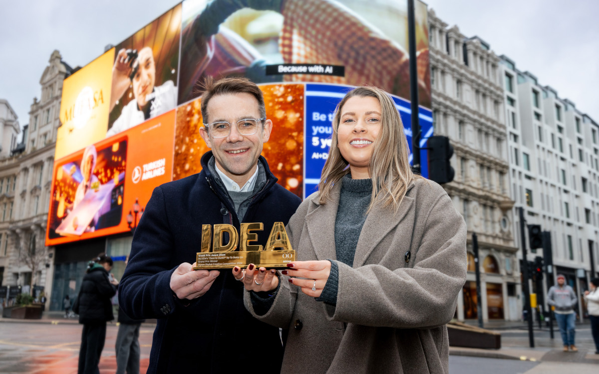 McVitie's gewinnt den DooH Grand Prix von Ocean Outdoor. (Foto: Ocean Outdoor)