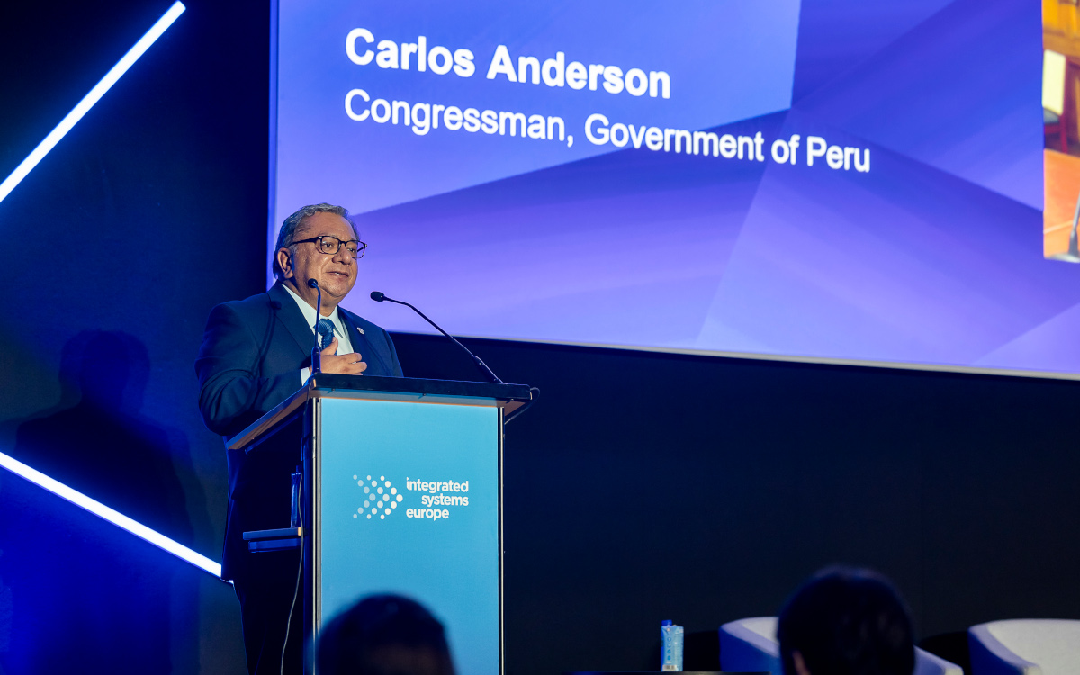 Carlos Anderson, Kongressabgeordneter aus Peru, wird auch in diesem Jahr wieder als Speaker auf dem ELAF auftreten. (Foto: ISE)