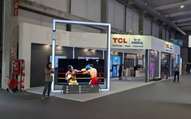 Der Stand von TCL Moka auf der ISE (Foto: invidis)